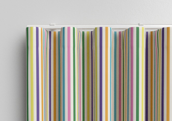 The British Stripe Co. Catherine, Notting Hill No.1 - Made to Measure Curtains - Image 13